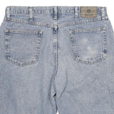 WRANGLER Mens Denim Blue Casual Shorts XL W34 Cotton Blend Classic Fit
