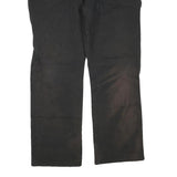 DICKIES Mens Black Regular Straight Denim W40 L32 Workwear Zip Closure Jeans