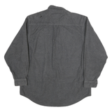 FIELD & STREAM Mens Grey Cotton Blend Long Sleeve Shirt L Casual Outdoor Wear