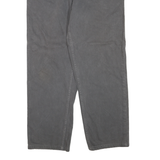 CALVIN KLEIN JEANS Womens Regular Grey Denim W34 L28 Cotton Blend Zip Casual