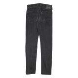 LEVI'S 510 Mens Jeans Black Slim Skinny Denim Medium W27 L27 Zip Fastening