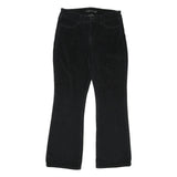 LEVI'S Womens Cotton Blend Black Regular Flared Trousers W32 L31 Stylish Comfort