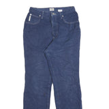 ARMANI JEANS Womens Jeans Blue Regular Straight Denim W24 L28 Stylish