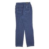 ARMANI JEANS Womens Jeans Blue Regular Straight Denim W24 L28 Stylish