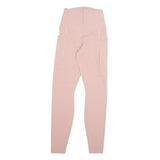 NIKE Womens Joggers Pink Slim Tapered XS W20 L26 Polyester Blend Sportswear