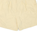 ERIKA AND CO Womens Shorts Cream Casual Plain XL W32 Lightweight Summer