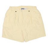 ERIKA AND CO Womens Shorts Cream Casual Plain XL W32 Lightweight Summer