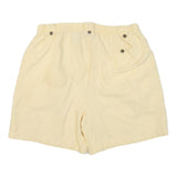 ERIKA AND CO Womens Shorts Cream Casual Plain XL W32 Lightweight Summer