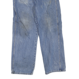 DICKIES Mens Regular Fit Blue Denim Jeans W30 L28 Casual Zip Closure Workwear