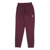ADIDAS Womens Joggers Maroon XS W22 L28 Slim Tapered Fit Casual Sweatpants