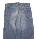 H&M Mens Denim Blue Casual Shorts M W33 Cotton Blend Comfort Style