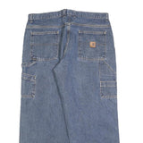 CARHARTT Mens Jeans Blue Relaxed Straight Denim Medium W36 L30 Workwear