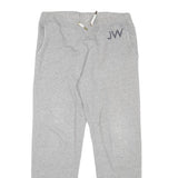 JACK WILLS Mens Joggers Grey XS W30 L29 Cotton Blend Slim Tapered Fit JW Logo