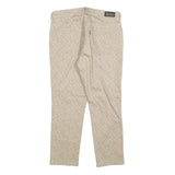 LEVI'S Womens Jeans Beige Slim Straight Denim Light W28 L25 Stylish Patterned