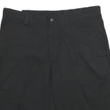 DICKIES Mens Shorts Black Casual Relaxed Fit Work L W36 Polyester Blend