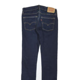 LEVI'S 510 Womens Slim Skinny Denim Dark W28 L30 Classic Zip Jeans