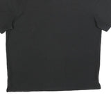 CARHARTT Mens Black Polo Shirt Cotton Blend Short Sleeve Pocket L Logo