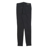 LEVI'S 721 Womens Jeans Black Slim Skinny Denim W28 L27 Stretch Cotton Blend