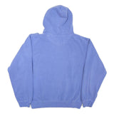 AUSTINS Mens Blue Pullover Hoodie S The Rivah Oysters Print ¼ Zip Cotton Blend