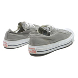 VANS Classic Slip-On Womens Low Top Trainers Grey Cotton Blend UK 7 Casual