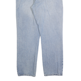 CARHARTT Mens Regular Fit Light Blue Denim Cotton Blend Jeans W38 L32 Zip