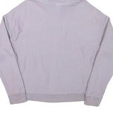 CHAMPION Womens Lilac Hoodie L Cotton Blend Pullover Drawstring Hood Sweatshirt