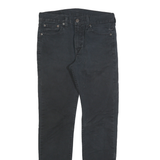 LEVI'S 510 Mens Slim Black Denim Raw W30 L29 Stretch Slim Fit Jeans