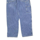 DICKIES Mens Jeans Blue Regular Straight Denim Medium W36 L30 Workwear
