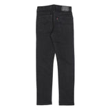 LEVI'S 510 Girls Slim Black Denim Medium Wash W27 L30 Cotton Blend Zip Jeans