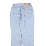 AUTHENTIC Womens Jeans Blue Regular Straight Denim Light W26 L30 Cotton Blend