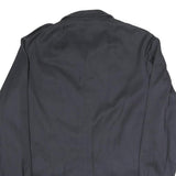 JUST CALL ME SUSIE Womens Black Button Jacket S Polyester Blend Plain Casual