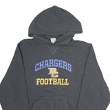 RUSSELL ATHLETIC Mens Grey Chargers Football Hoodie M Cotton Casual Pullover