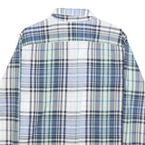 LEVI'S Mens Blue Green & White Check Shirt S Cotton Lightweight Casual