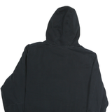 PUMA Mens Black Hoodie M Cotton Pullover Sweatshirt Large Logo Print