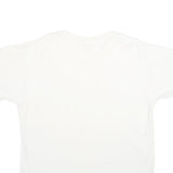 STANFIELDS Mens White Classic T-Shirt L Short Sleeve Crew Neck Plain Cotton