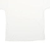 STANFIELDS Mens White Classic T-Shirt L Short Sleeve Crew Neck Plain Cotton