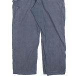 CARHARTT Mens Cotton Blend Blue Regular Straight Trousers W38 L30 Workwear