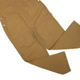 DICKIES Mens Brown Cotton Blend Dungarees Regular Fit Workwear 2XL W44 L32