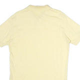 POLO RALPH LAUREN Mens Yellow Short Sleeve Plain S Cotton Polo Shirt