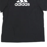 ADIDAS Mens Black Knapp Graphic T-Shirt XL Crew Neck Short Sleeve Cotton