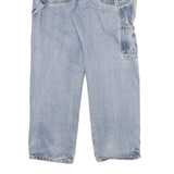 DICKIES Mens Regular Blue Denim Cotton Blend Jeans W32 L29 Workwear Zip Closure