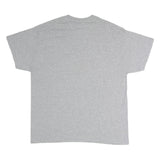 GILDAN Mens Grey Los Banos Tiger Pride Graphic T-Shirt XL Short Sleeve Crew Neck