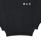 OTSCHER Mens Black Cotton Blend Crew Neck M Sweatshirt Volkswagen Skoda Logos