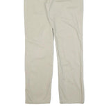 LEVI'S Mens Cotton Blend Beige Slim Straight Trousers W33 L32 Casual Wear