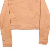CHICOREE Womens Beige Cotton Button Jacket XS Jeanswear Casual Lightweight
