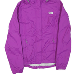THE NORTH FACE Womens Purple Outdoor Jacket S Polyester Blend Zip Hooded