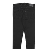 LEVI'S 720 High Rise Super Skinny Womens Jeans Black Slim Skinny Denim Dark W28