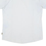 JACK WOLFSKIN Mens White Short Sleeve Shirt L Lightweight Button Casual