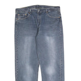 LEVI'S 501 Mens Jeans Blue Regular Straight Denim Medium W38 L30 Classic Fit