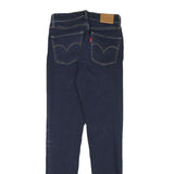 LEVI'S Womens Jeans Blue Slim Skinny Denim Medium W25 L29 Stretch Cotton Blend